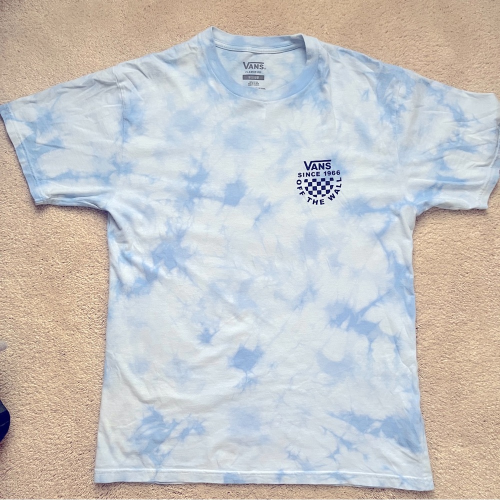 Vans Light Blue Mens Medium T-Shirt